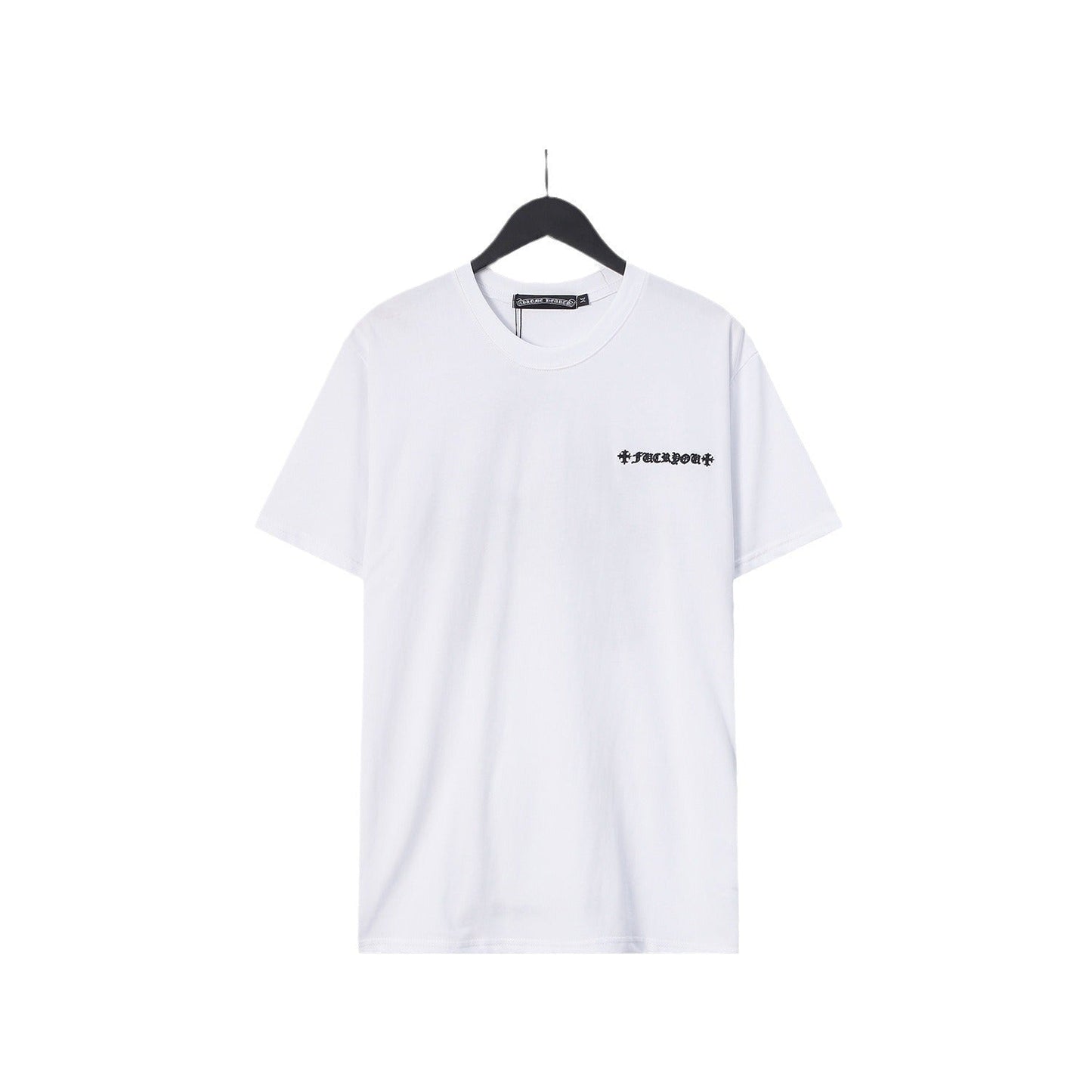 Chrome Heart T Shirts Chrome Hearts Sanskrit Horseshoe Short Sleeve T-Shirt