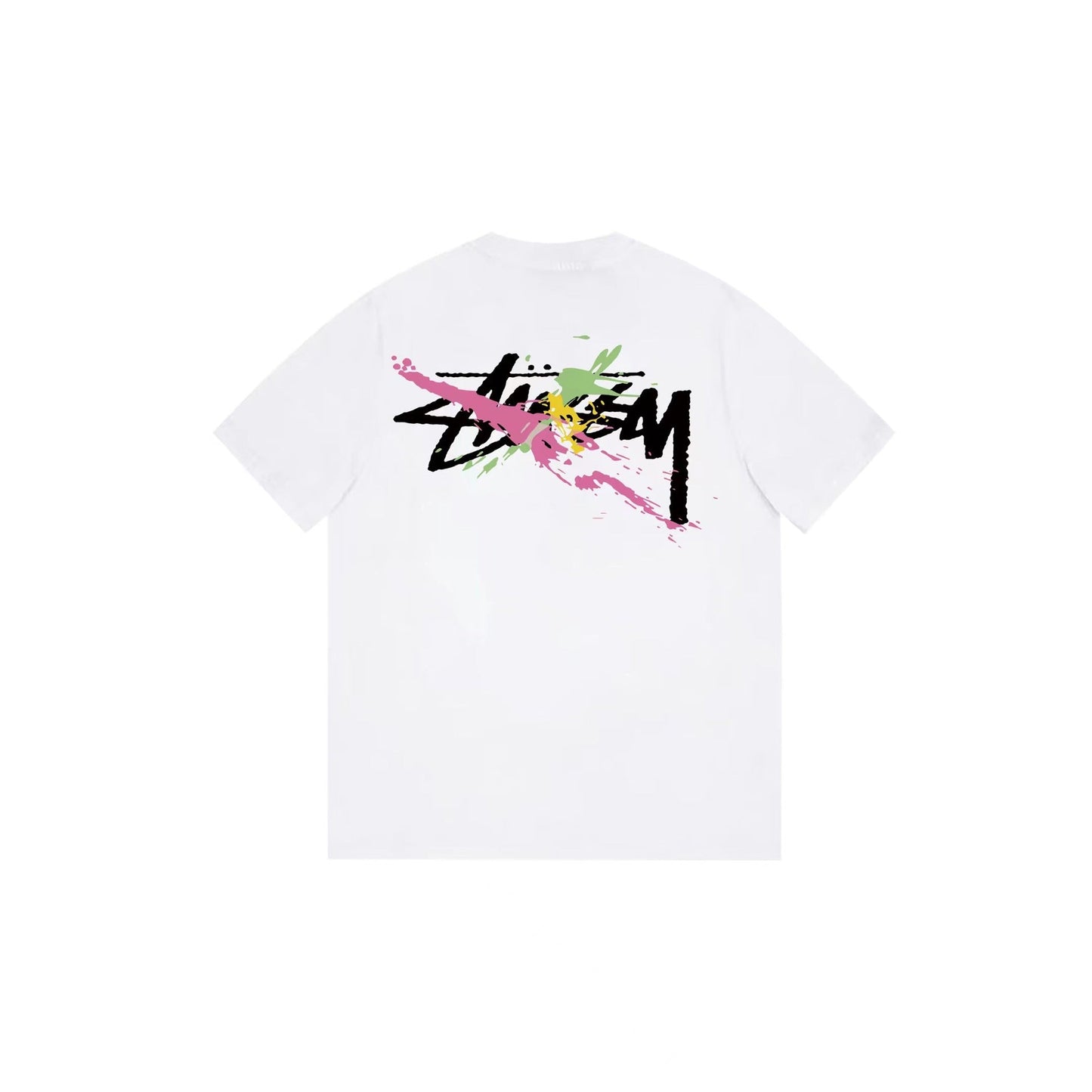 Stussy T-Shirts Loose Casual T-Shirts Same for Men and Women