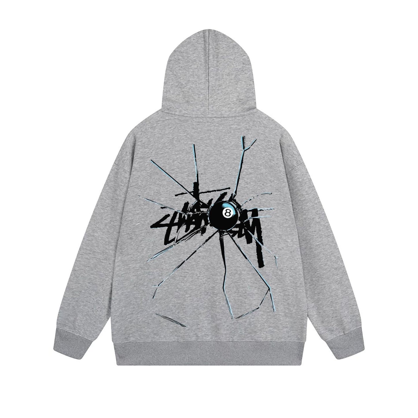 Stussy Hoodie Zip Cardigan Hooded Sweater