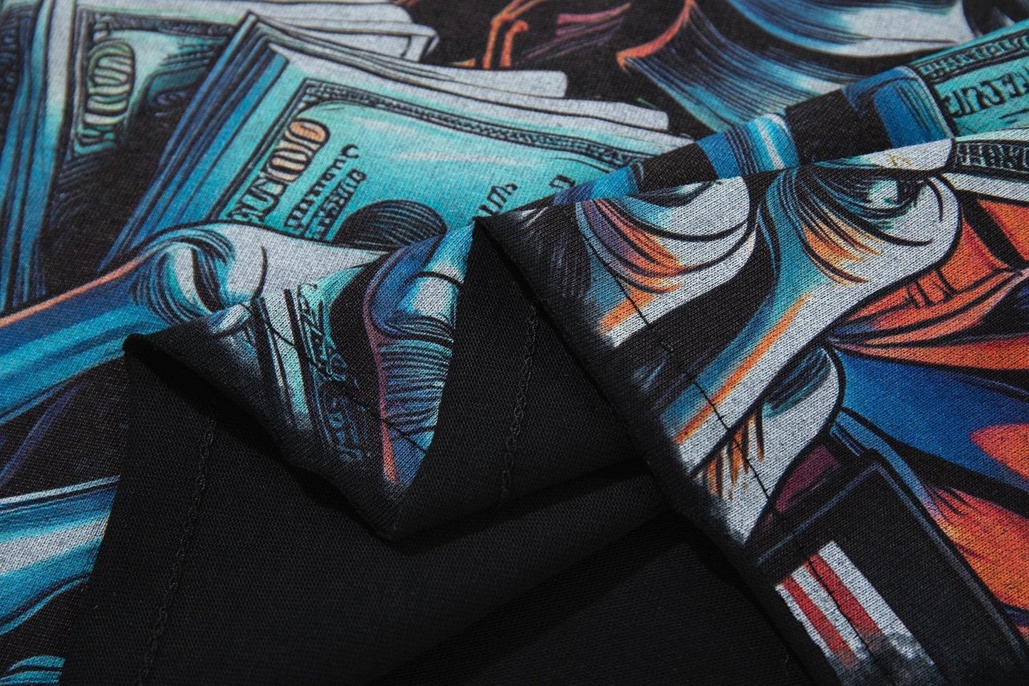 MAJESTIK Skull Graphic Short-Sleeve T-Shirt ¡ª detail