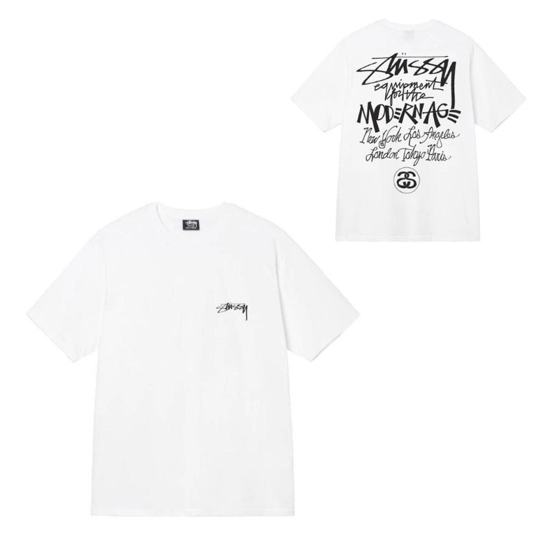 Stussy T-Shirts Casual Versatile Loose T-Shirts Couple
